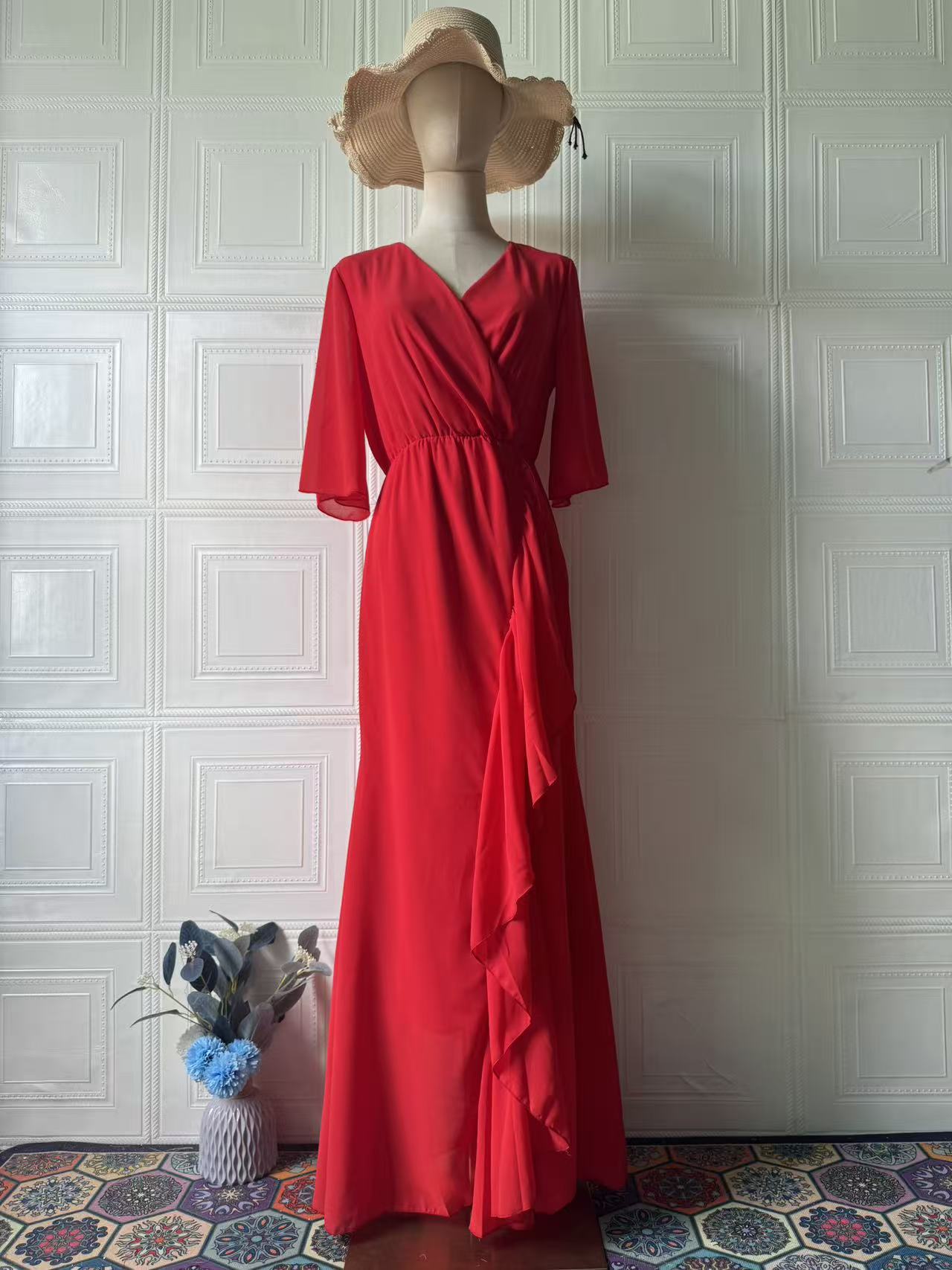 Women's Spring Sexy Elegant Graceful Sleeve Dress Dresses