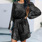 Festival Party Sparkling Beaded Dress Dinner Dresses