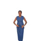 Women's Fashion Wear Denim Sleeveless Button Pocket Suits