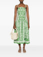 Summer Vacation Spaghetti Straps Printed Dress Dresses