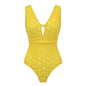 Swimsuit Fluorescent Color Hollow Out Cutout High Sense Swimsuit Two Piece Sets Women
