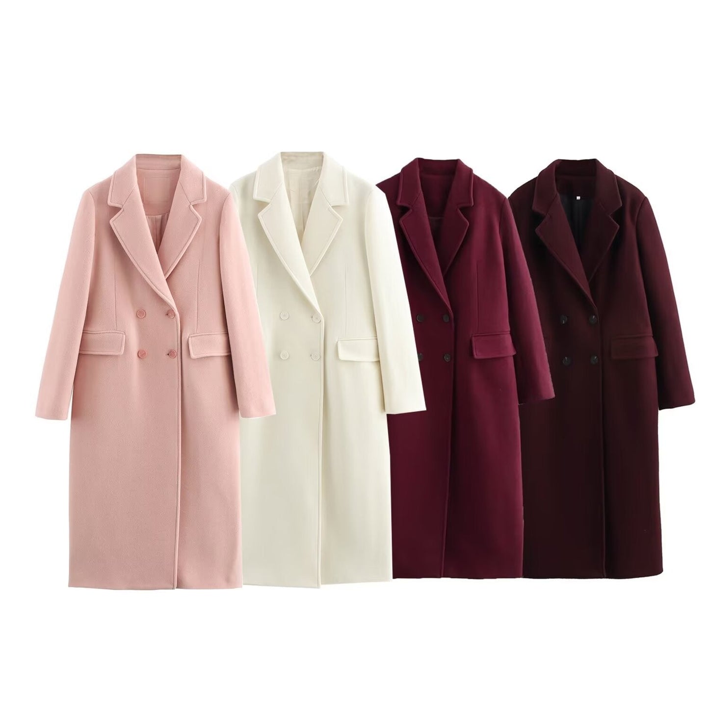 Women's Innovative Elegant Loose Slimming Blended Coats