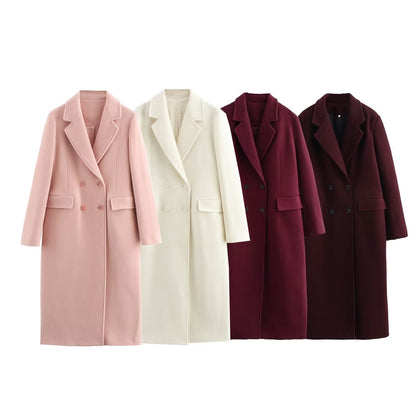 Women's Innovative Elegant Loose Slimming Blended Coats