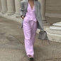 Women's Summer Cotton Linen Sleeveless Waistcoat Casual Fashion Straight Suits