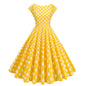 Classic British Plaid Backless Sexy Waist Retro Elegant Big Dresses