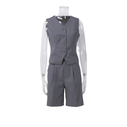 Trendy Fashion Summer British Style Straight Suits