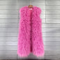 Women's Winter Lengthened Imitated Tibet Sheep Fur Coats
