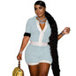 Women's Solid Color Hollow Out Classic Style Suits