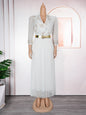 Women's Rhinestone Party Dress African Wear Temperament Dresses