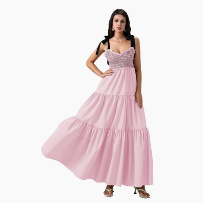 Women's Commuter Sleeveless Hot Long Strap Dress Dresses