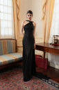Women's Satin Dress Fishtail Banquet Slimming Elegant Dresses