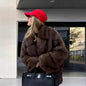 Senior Idle Style Faux Fox Fur Coats
