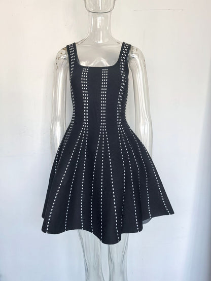 Design High Waist Big Swing Jacquard Inner Wear Fashionable Skirts