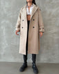 Women's Mid-length Commuter Woolen Versatile Loose Long Coats