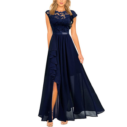 Women's Long Dress For Banquet Lace Bridesmaid Dresses