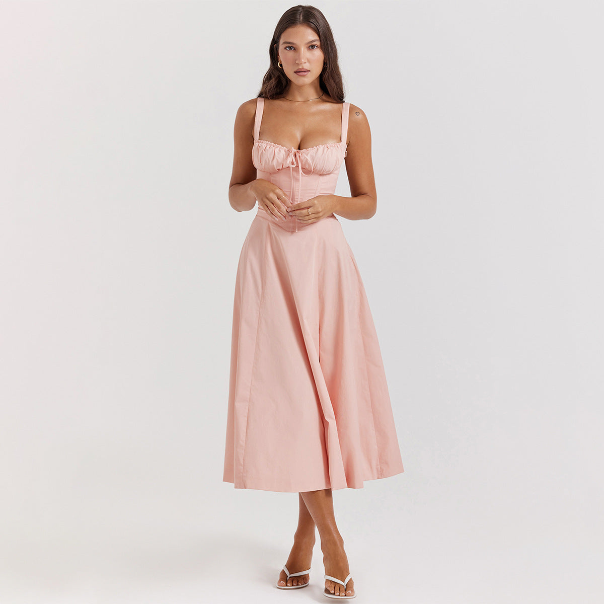 Brazilian Hot Low-cut Sexy Digital Printing Dresses