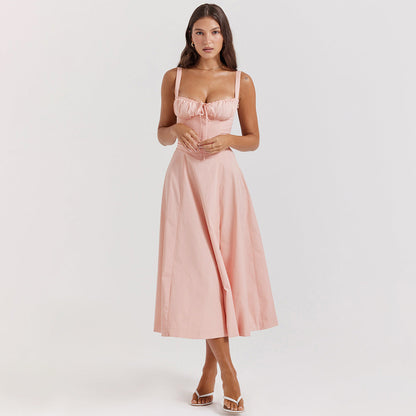 Brazilian Hot Low-cut Sexy Digital Printing Dresses