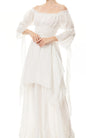 Medieval Halloween Revival Dress Tied Waist Dresses