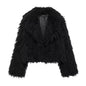Women's Winter Fashionable Elegant Artificial Fur Coats