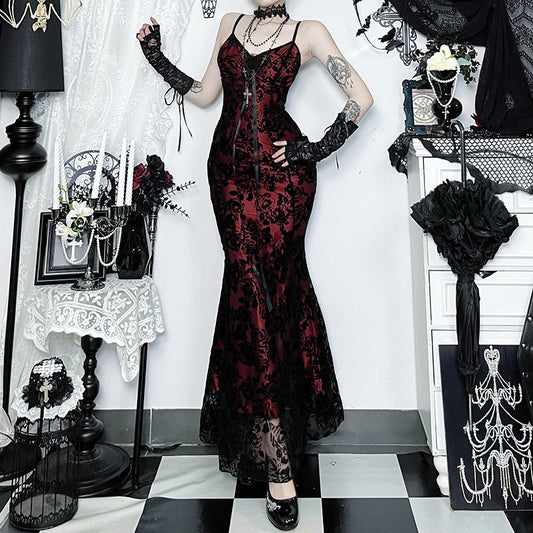 Women's Suspender Dress Autumn Versatile Personality Sexy Dresses
