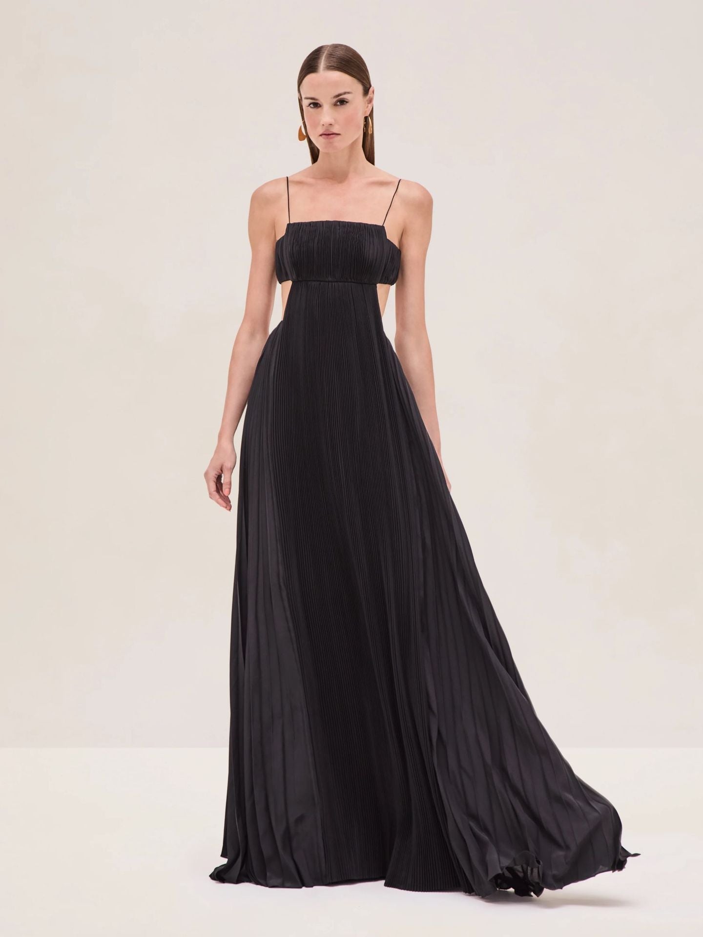 Summer Suspender Dress Sexy Temperament Pleated Dresses