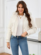 Women's High Waist Cotton Casual Thickening Fur Coats