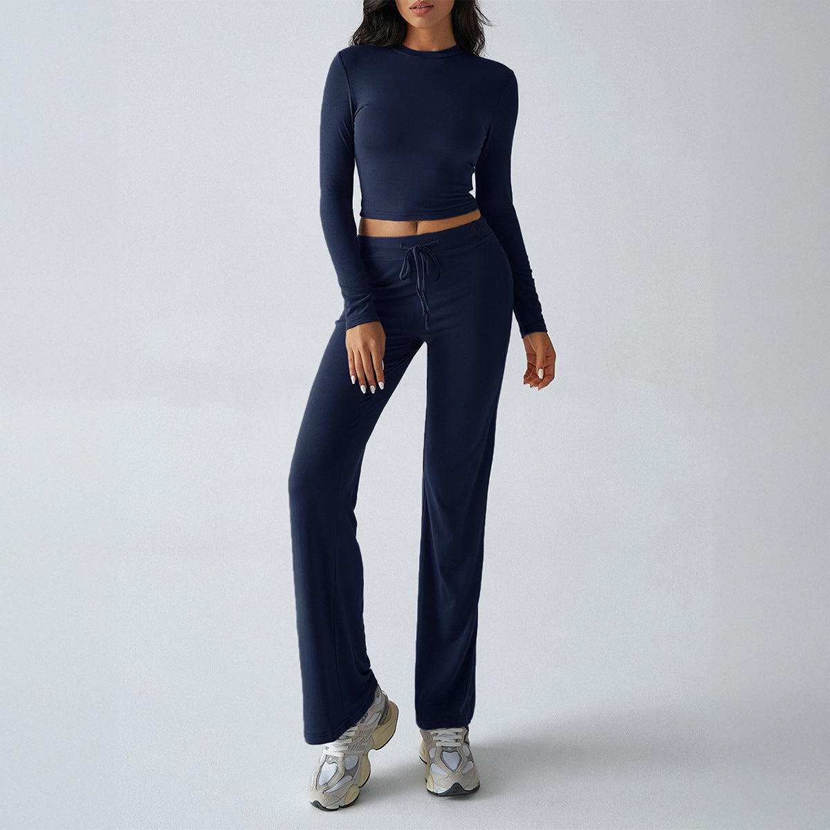 Women's Casual Sports Style Slim Long Sleeve Suits