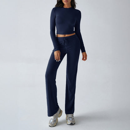 Women's Casual Sports Style Slim Long Sleeve Suits