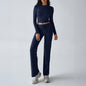 Women's Casual Sports Style Slim Long Sleeve Suits