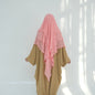 Ruffled Big Swing Headscarf Solid Color Dresses