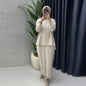 Long Sleeve Split Loose Casual Lazy Sweaters