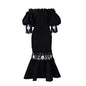 Cool Summer Lace Elegant Fishtail Dress Dresses