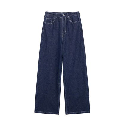 Women's Popular Classy Belt Lapel Denim Suits