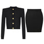 Women's Glamorous Beautiful Fashionable Knitted Three-piece Suits