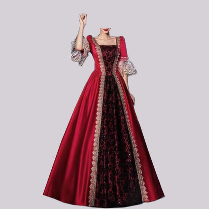 Retro Medieval Renaissance Victorian Court Dress Dresses