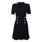 Women's Fashion High Quality Knitted Slim Fit Slimming Dresses