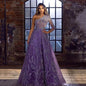 Women's Dress Sprinkle Gold Open Split Sleeve Wedding Dresses