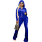 Women's Veet Two-piece Set Hooded Casual Sports Suits