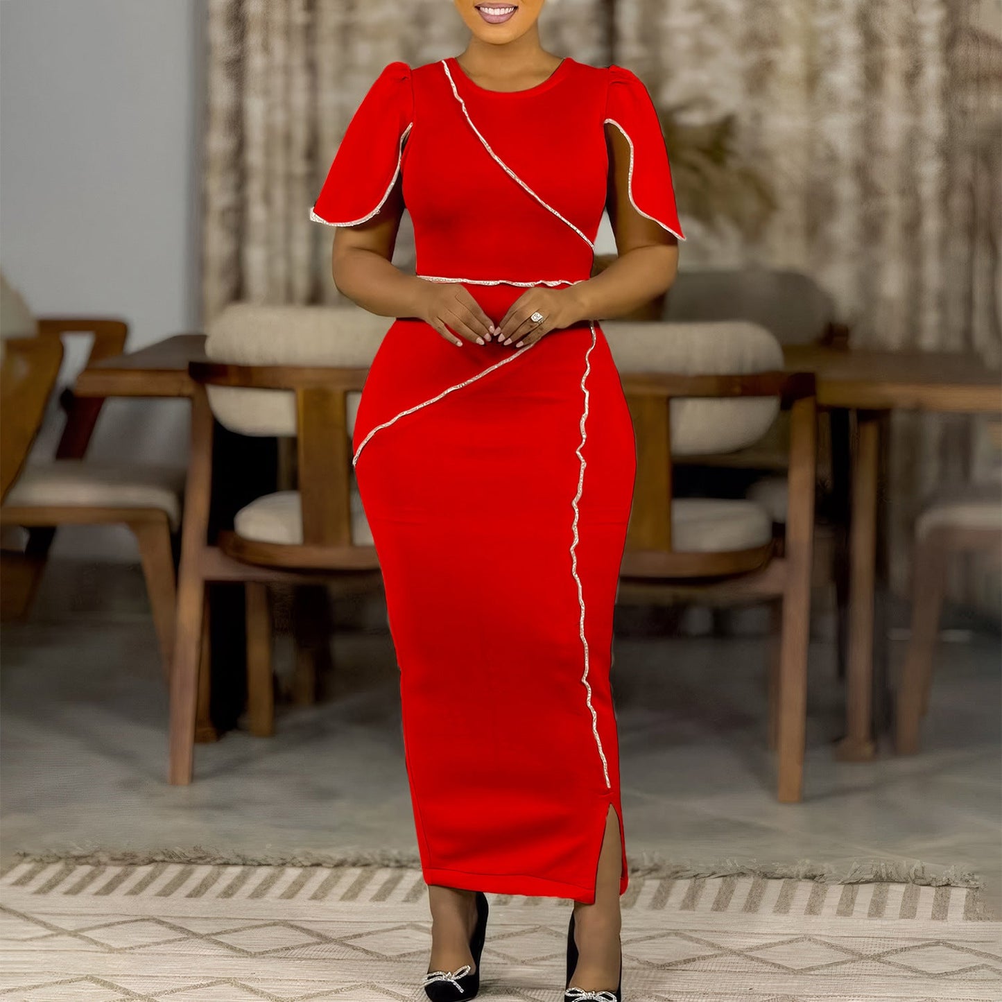 Women's Summer Fashionable Elegant Banquet Formal Long Dresses