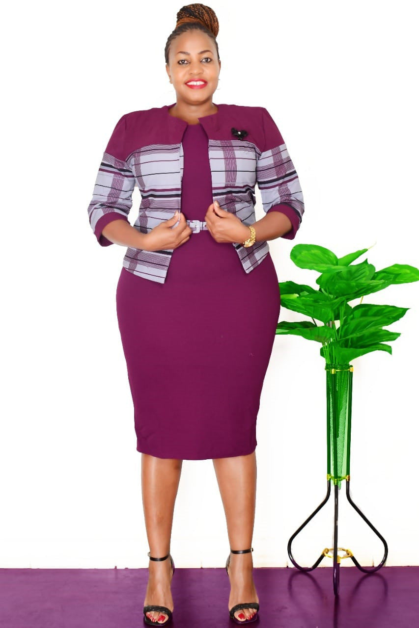 Women's African Autumn Dress Two-piece Set Dresses