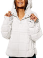 Women's Unique Glamorous Classic Zipper Warm Coats