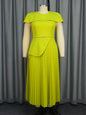 Temperament Cloak Sleeve Dress Banquet Flab Dresses