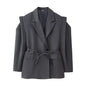 Women's Comfortable Cool Graceful Wide Shoulder Coats