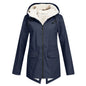Casual Fleece Outdoor Mountaineering Hooded Waterproof Coats