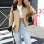 Women's Autumn Style High-grade Color Contrast Thin Shorts
