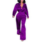 Women's Trendy Russian Fashion Woven Shirt Suits