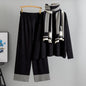 Women's European Goods Fashionable Graceful Shawl Turtleneck Loose Suits