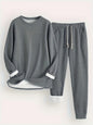 Winter Solid Color Casual Comfortable Thermal Suits
