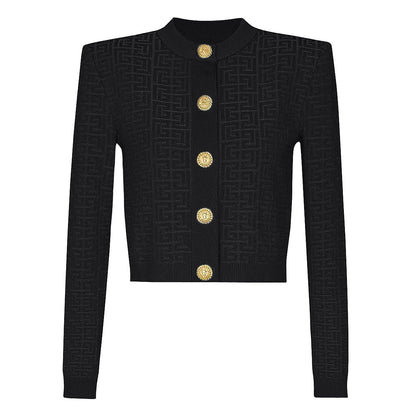 Women's Glamorous Beautiful Fashionable Knitted Three-piece Suits