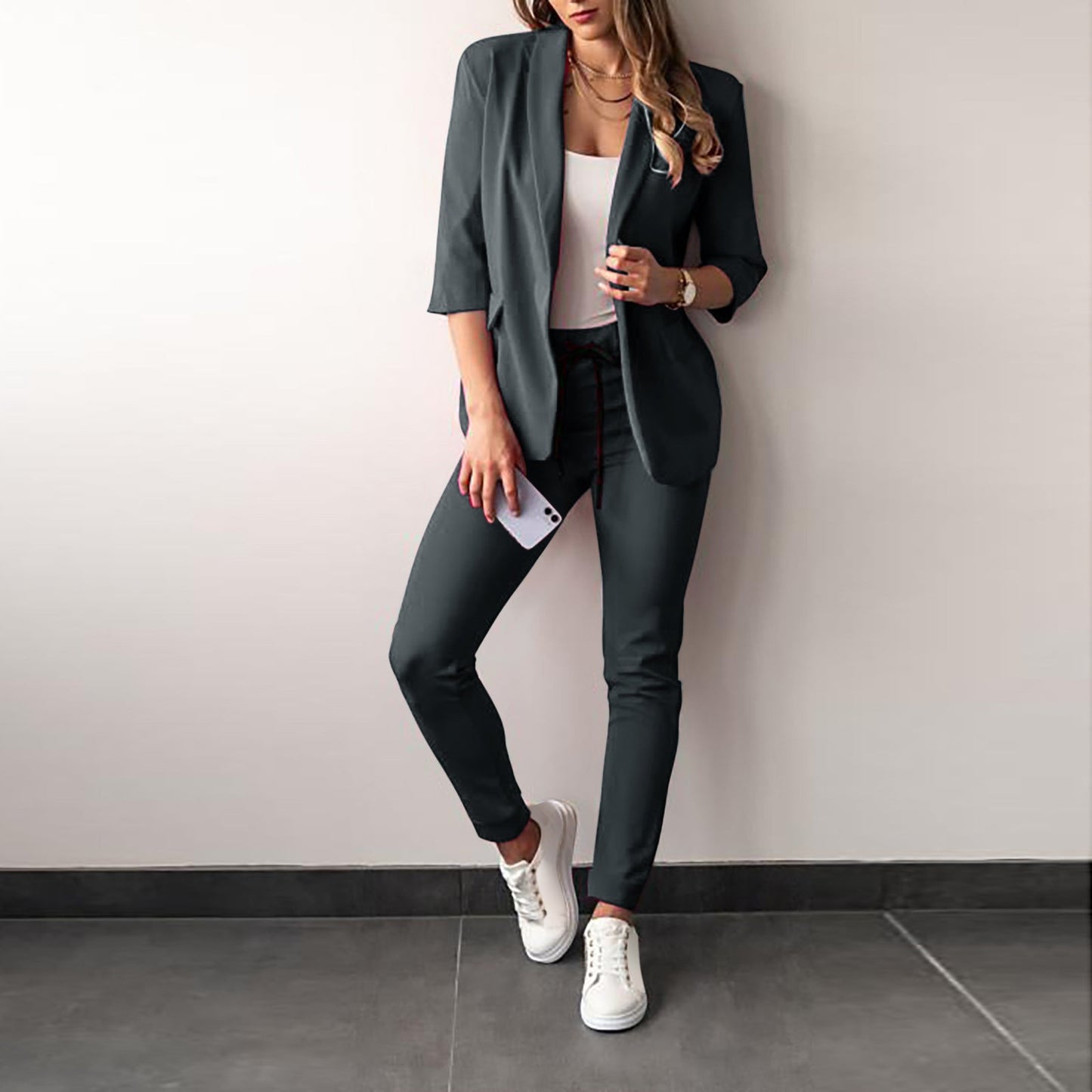 Women's Classic Trendy Casual Fashion Set Suits